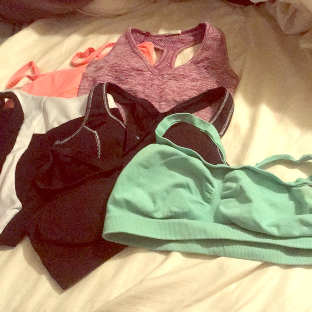6 sport bras!